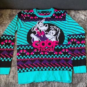 Goofy and Mickey Isle Sweater